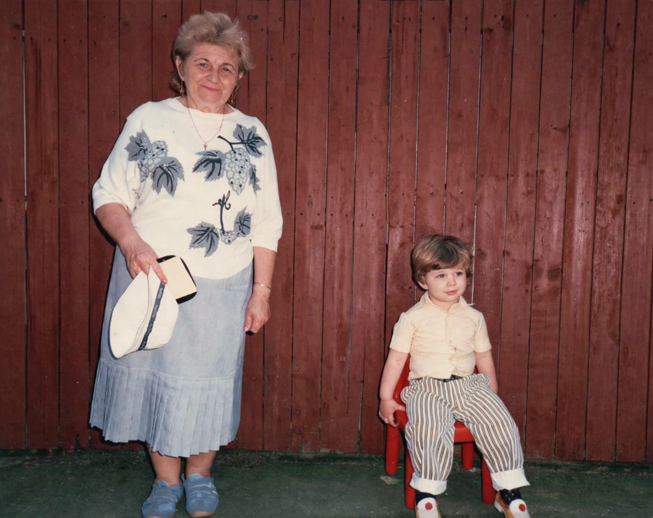 Masha with her grandson Danny.